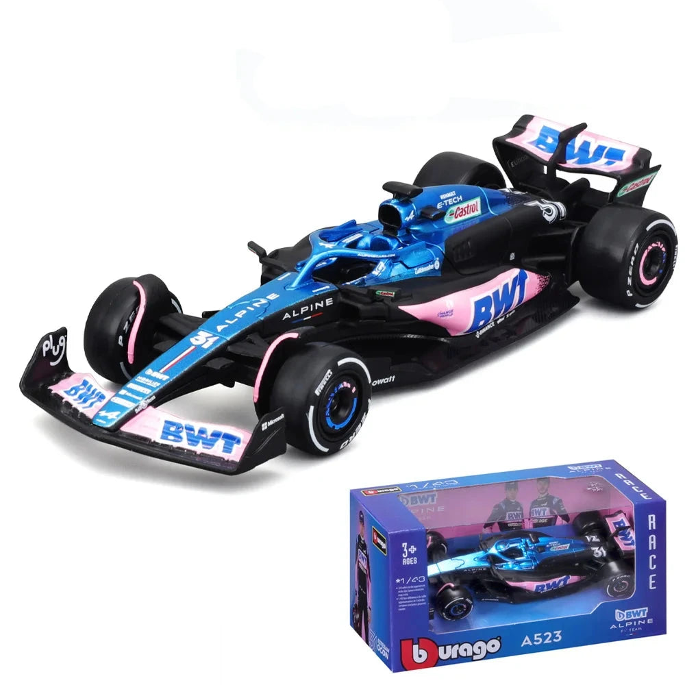 Bburago 1:43 – Esteban Ocon / Pierre Gasly – BWT Alpine F1 Team – 2023 Season