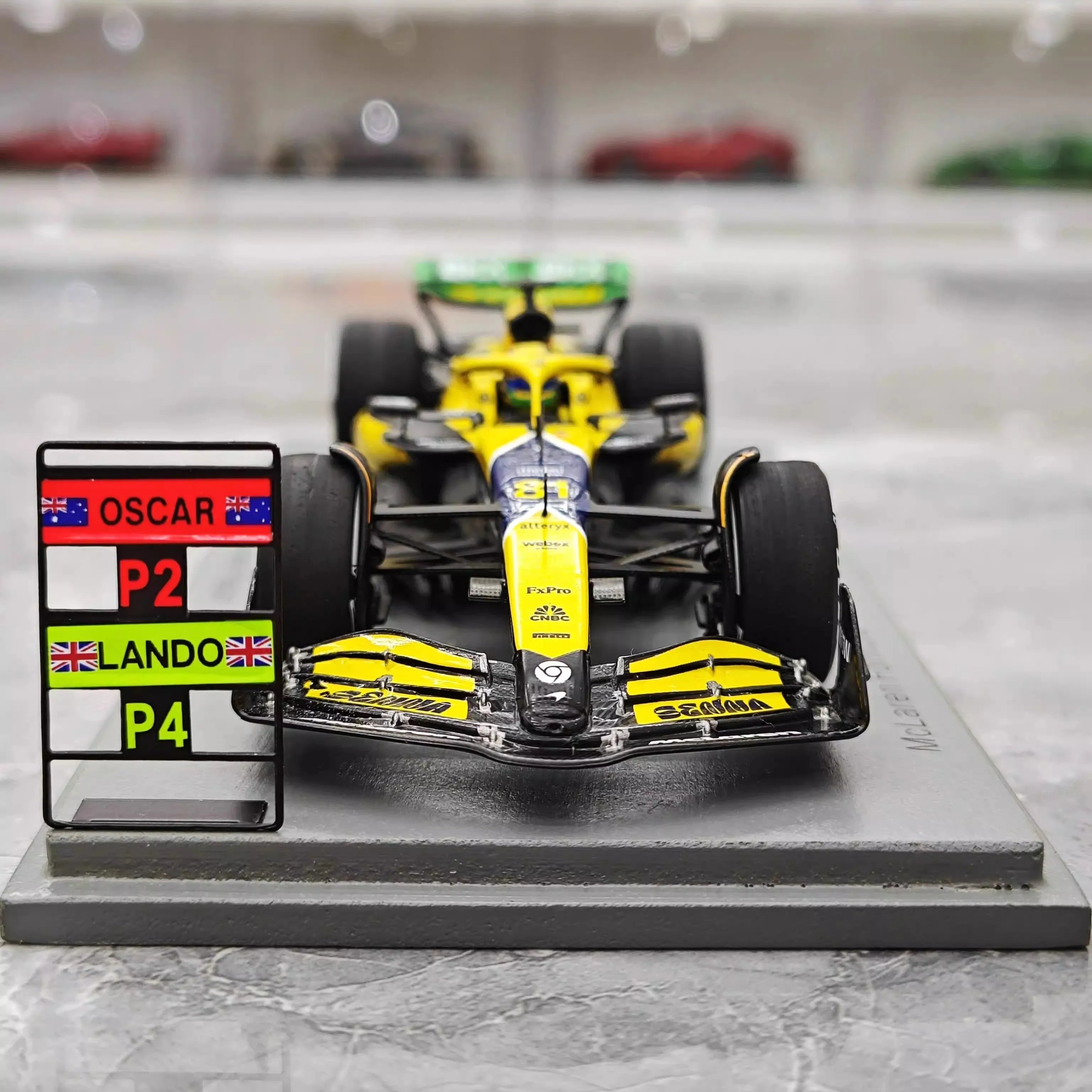 Spark 1:43 – Oscar piastri – Mclaren F1 Racing Team – 2024 monaco Grand Prix