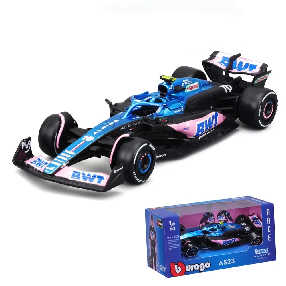 Bburago 1:43 – Esteban Ocon / Pierre Gasly – BWT Alpine F1 Team – 2023 Season