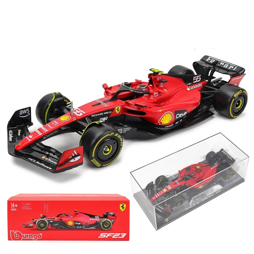 Bburago 1:24 – Carlos Sainz –Scuderia Ferrari – 2023 Season