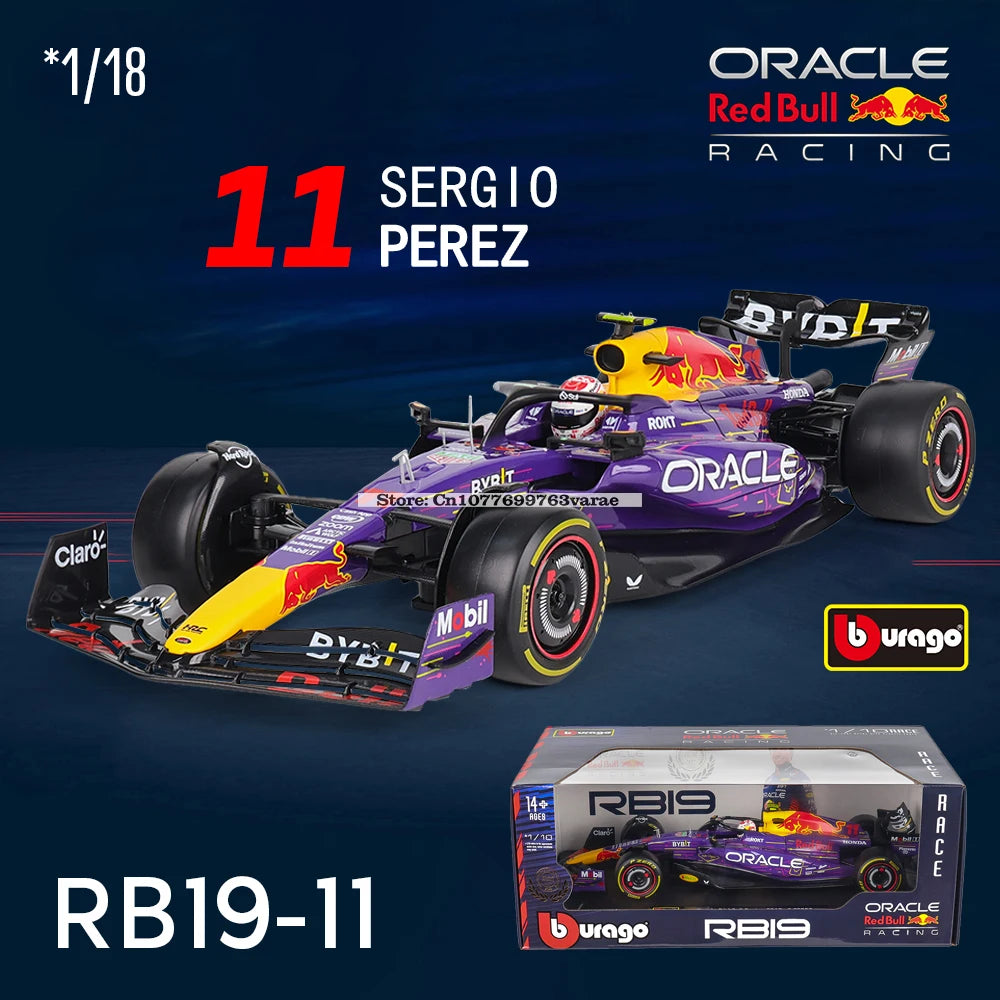 Bburago 1:18 – Checo Perez – Oracle Red Bull Racing – Las Vegas Grand Prix