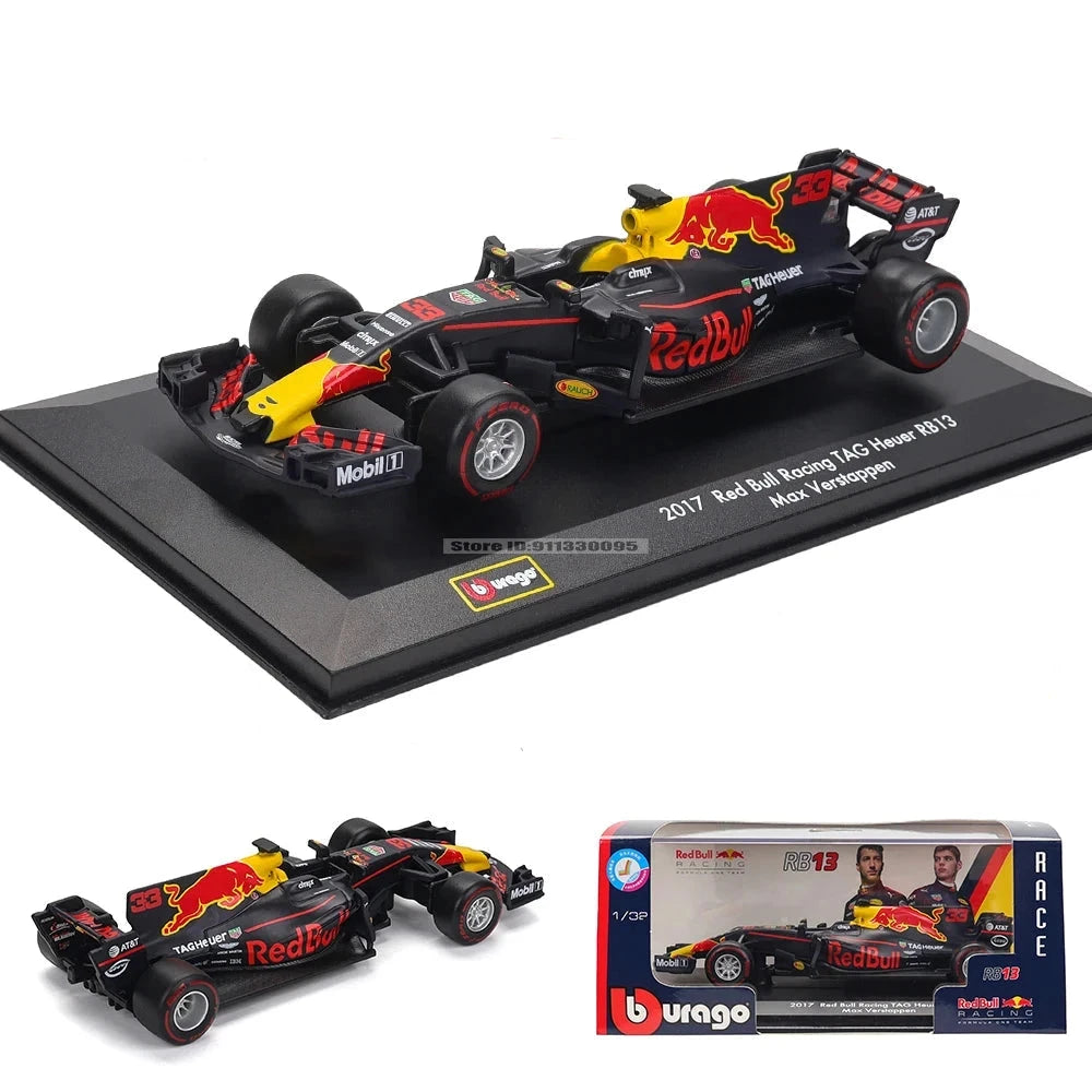 Bburago 1:32 – Max Verstappen / Daniel Riccardo – Red Bull Racing - 2017 Season