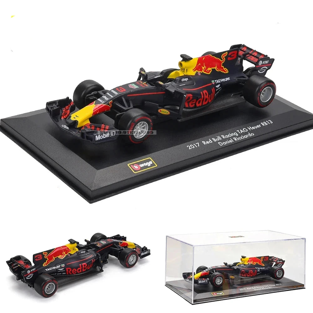 Bburago 1:32 – Max Verstappen / Daniel Riccardo – Red Bull Racing - 2017 Season