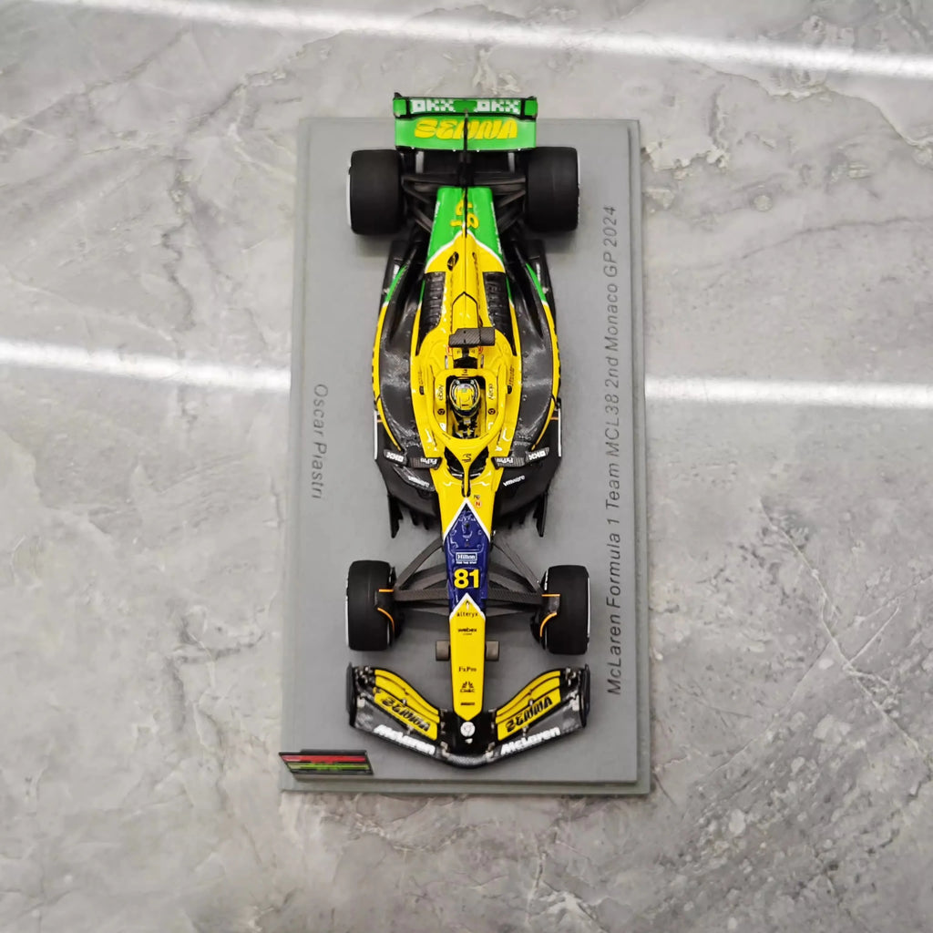 Spark 1:43 – Oscar piastri – Mclaren F1 Racing Team – 2024 monaco Grand Prix