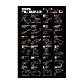 Formula 1™ 2025 Season – Official-Style Calendar Poster
