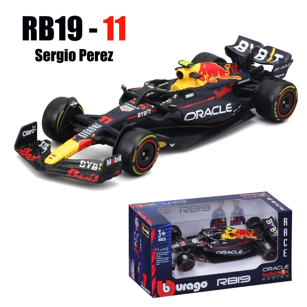 Bburago 1:43 – Max Verstappen / Sergio Perez – Oracle Red Bull Racing – 2024 Season
