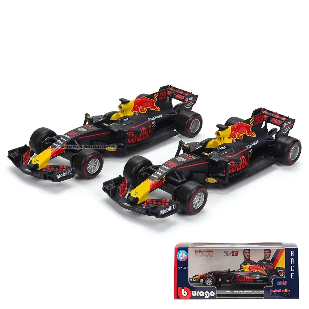 Bburago 1:32 – Max Verstappen / Daniel Riccardo – Red Bull Racing - 2017 Season