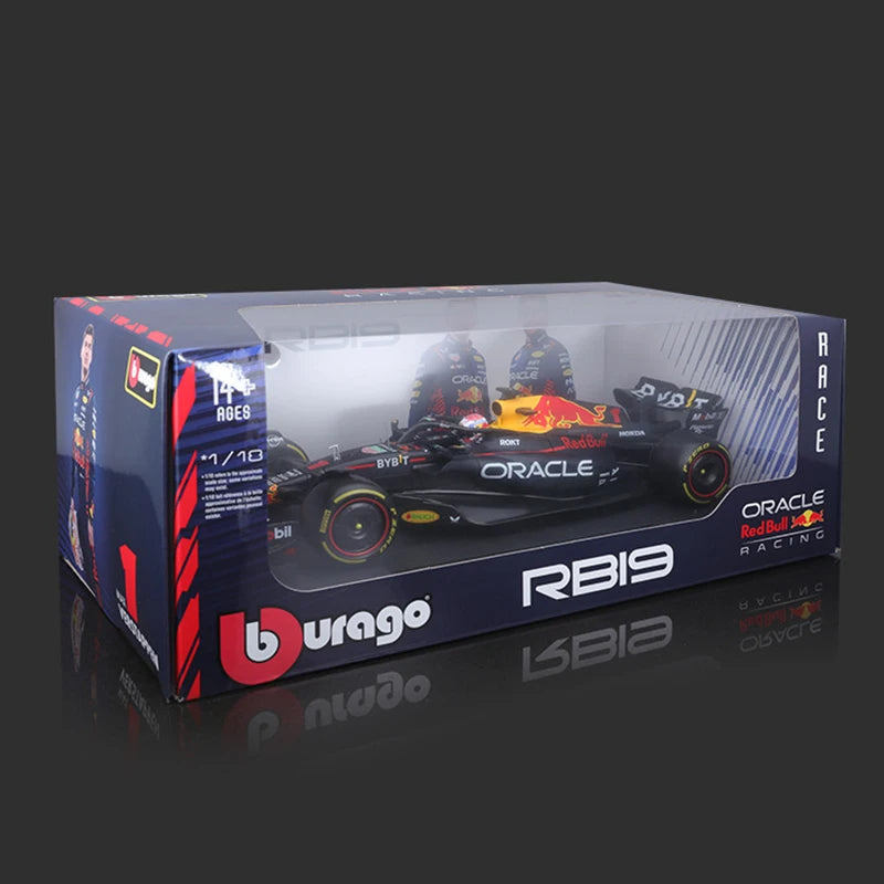 Bburago 1:18 – Max Verstappen / Checo Perez – Oracle Red Bull Racing – 2023 Season