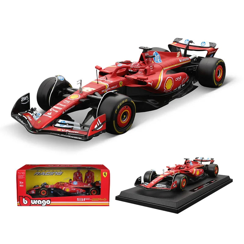 Bburago 1:18 – Charles Leclerc  – Scuderia Ferrari – 2024 Season