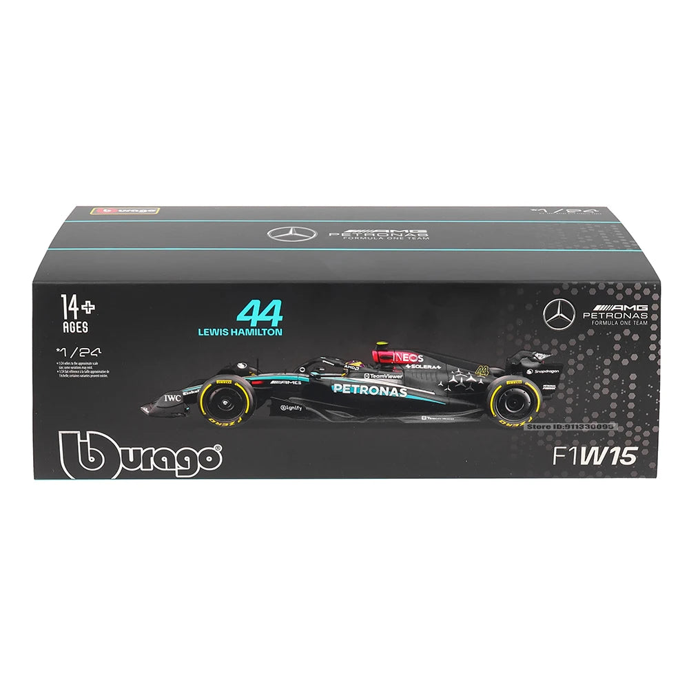 Bburago 1:24 – Lewis Hamilton – AMG Petronas Formula One Team – 2024 Season