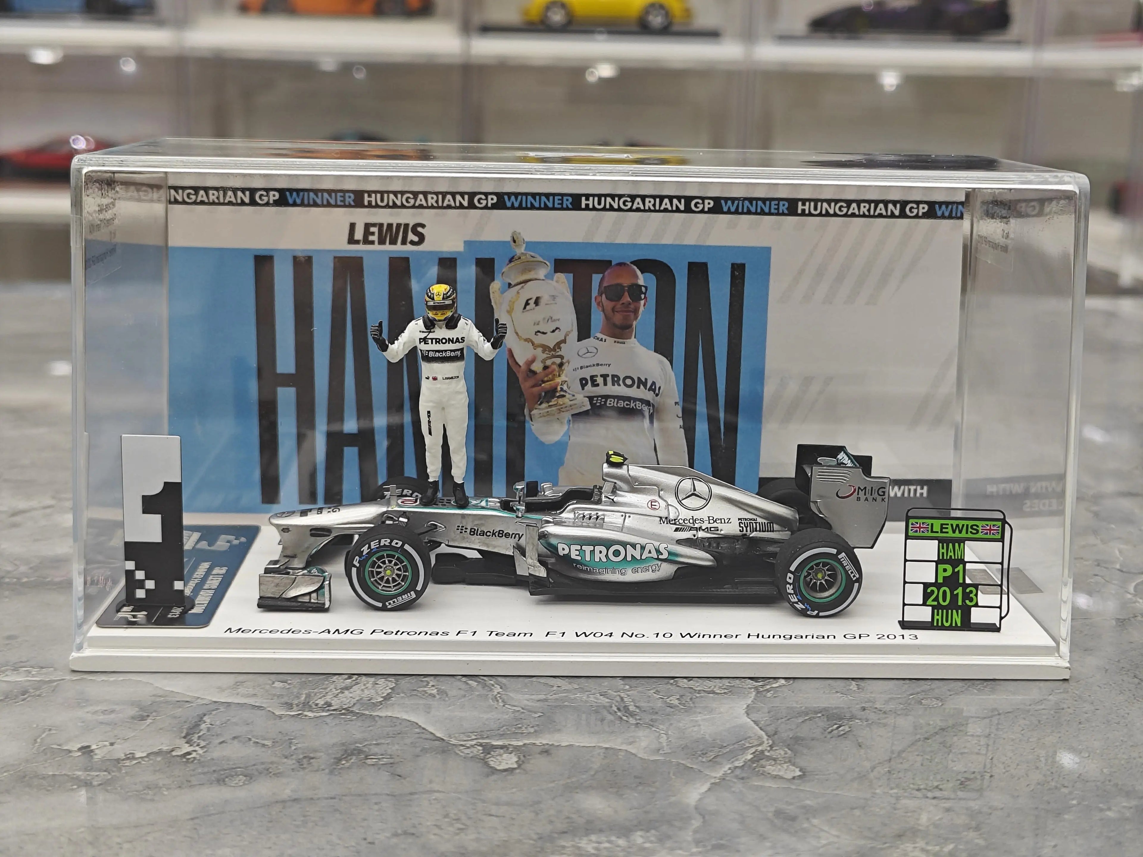 Spark 1:43 – Lewis Hamilton – AMG Petronas F1 Team – 2013 Hungary Grand Prix