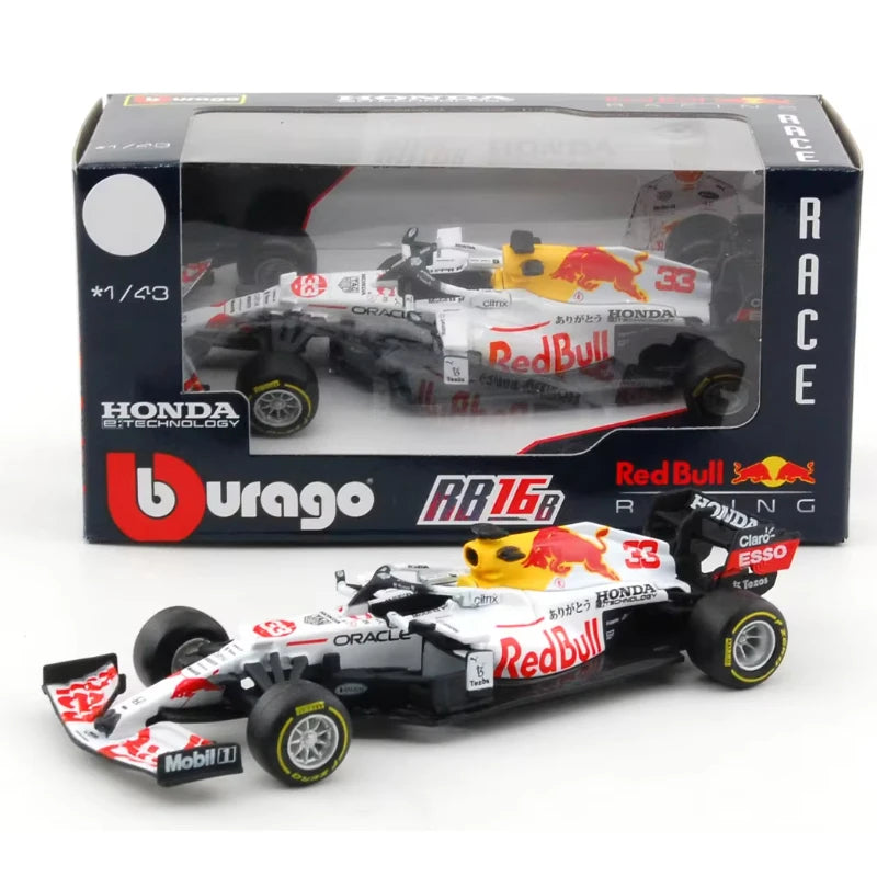 Bburago 1:43 – Max Verstappen / Sergio Perez – Red Bull Racing – 2021 Suzuka Grand Prix