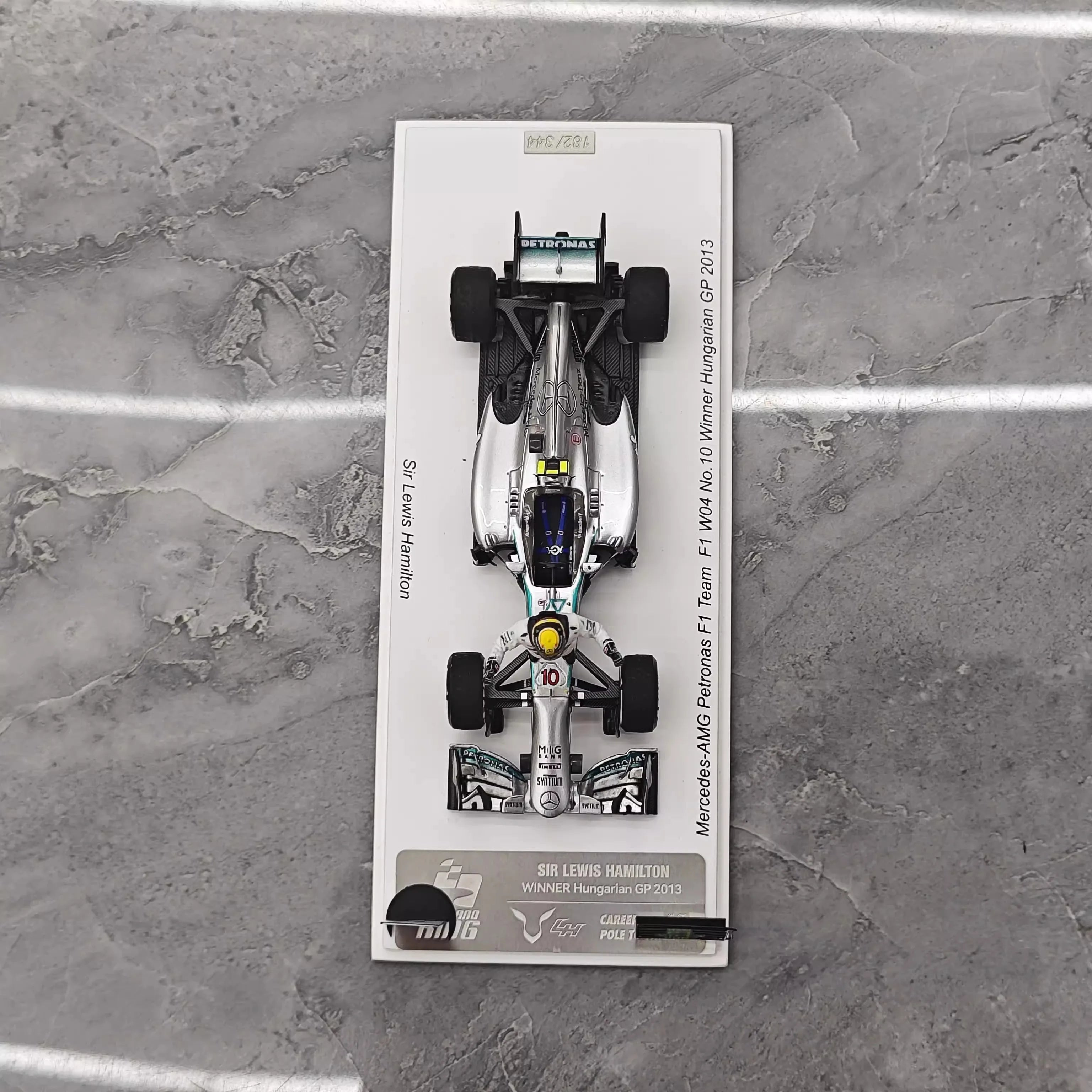 Spark 1:43 – Lewis Hamilton – AMG Petronas F1 Team – 2013 Hungary Grand Prix