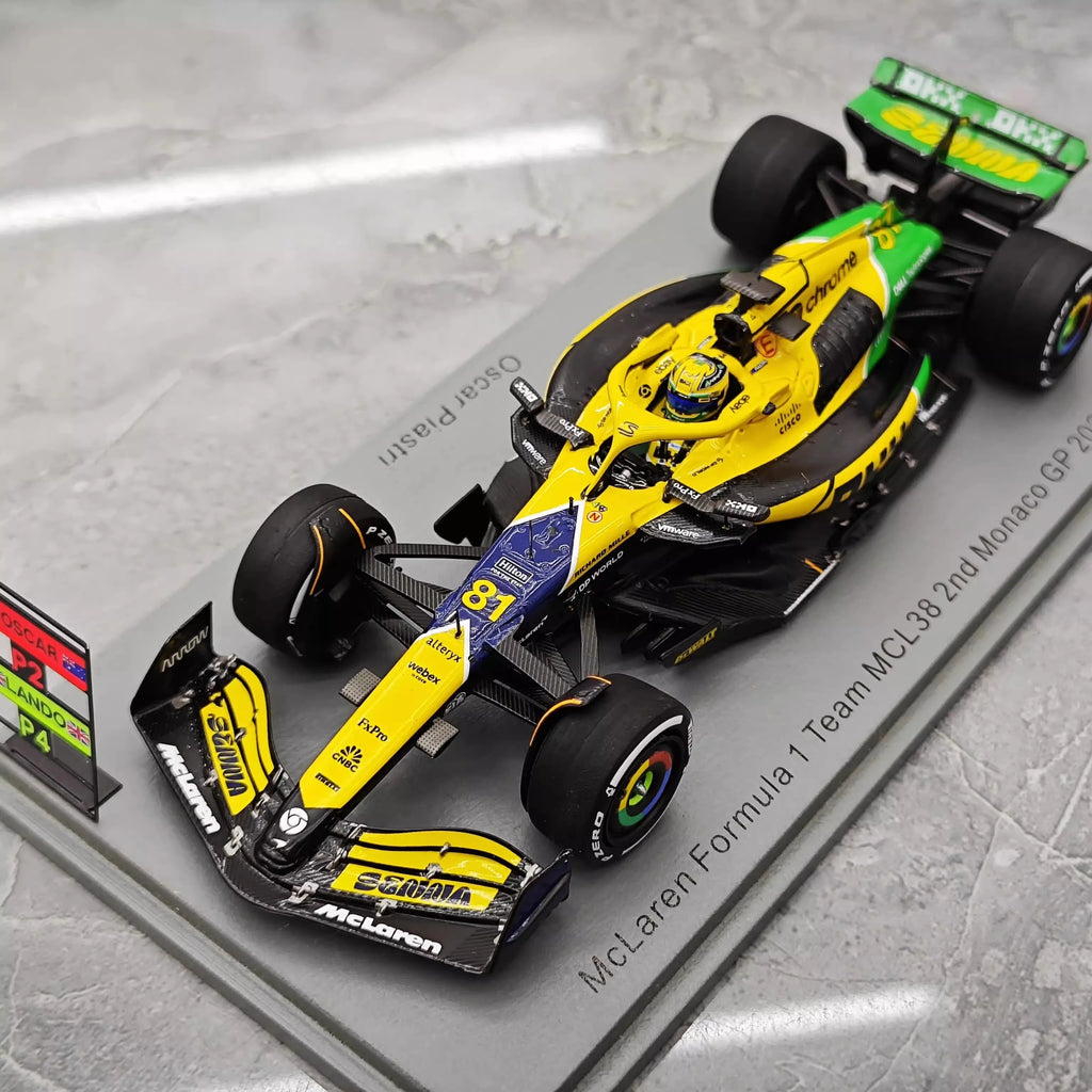 Spark 1:43 – Oscar piastri – Mclaren F1 Racing Team – 2024 monaco Grand Prix